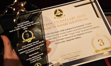 11.BİLİŞİM YILDIZLARI | Yerli ve Milli Özgün Proje Yarışması 2023 Üçüncülük Ödülü GLOBSA DIGITAL | PERFECTO CRM AI'ın oldu.