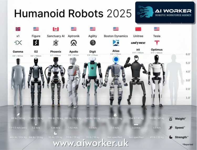 Humanoid Robotlar 2025: Yapay Zeka ile İş Gücünde Yeni Dönem Başlıyor