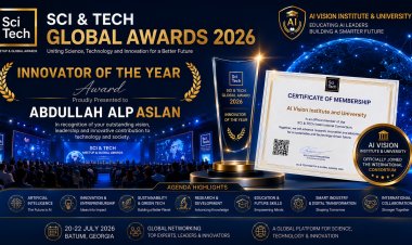 İngiltere Merkezli Türk Teknoloji Girişimcisi Abdullah Alp Aslan’a Uluslararası “Innovator of the Year 2026” Ödülü